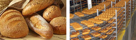 Manufacture of bakery products